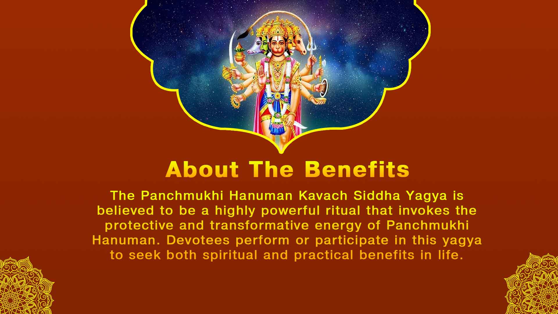 Panchmukhi Hanuman Kavach Siddha Yagya