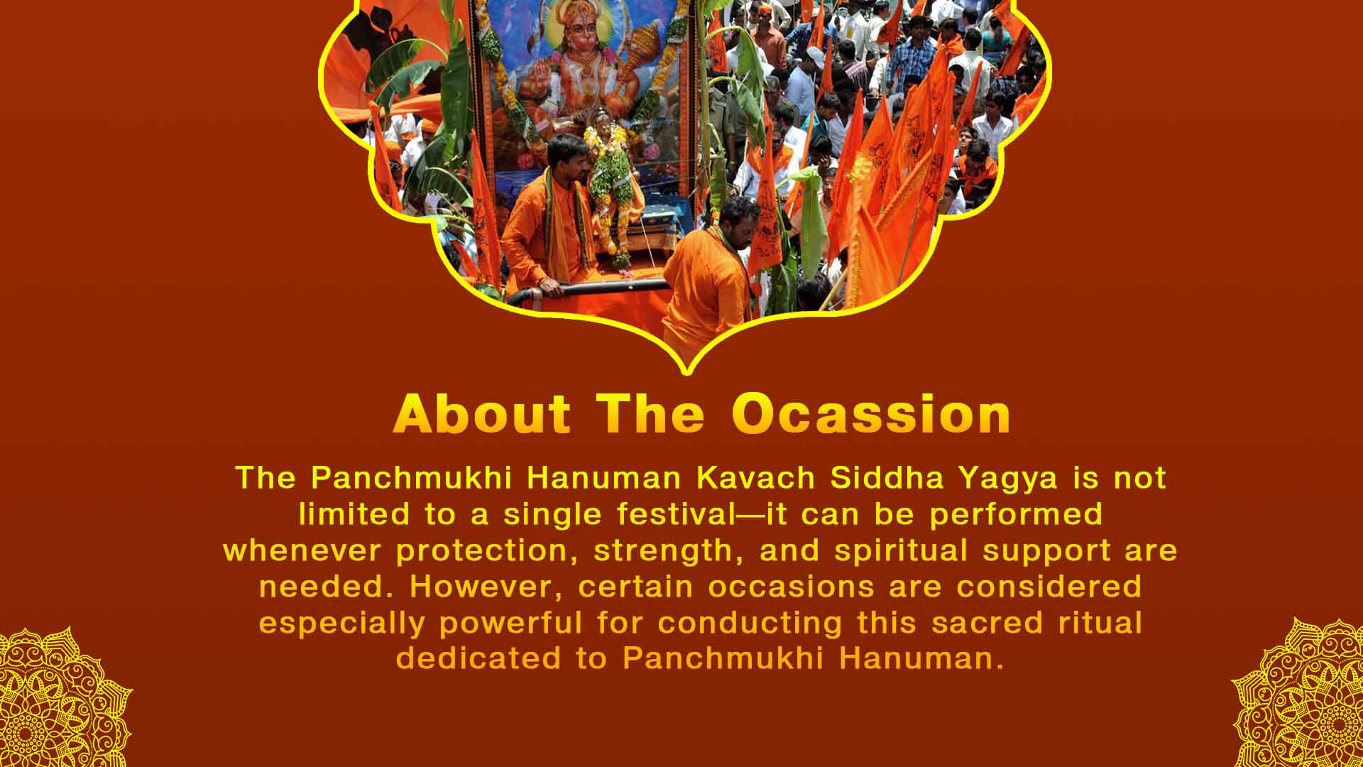 Panchmukhi Hanuman Kavach Siddha Yagya