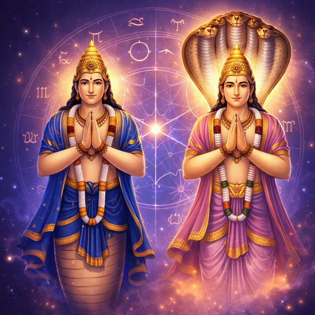 Darsha Amavasya Special Rahu-Ketu Dosh Nivaran Puja helps pacify Rahu-Ketu influences, reduce dosh effects, and clear obstacles