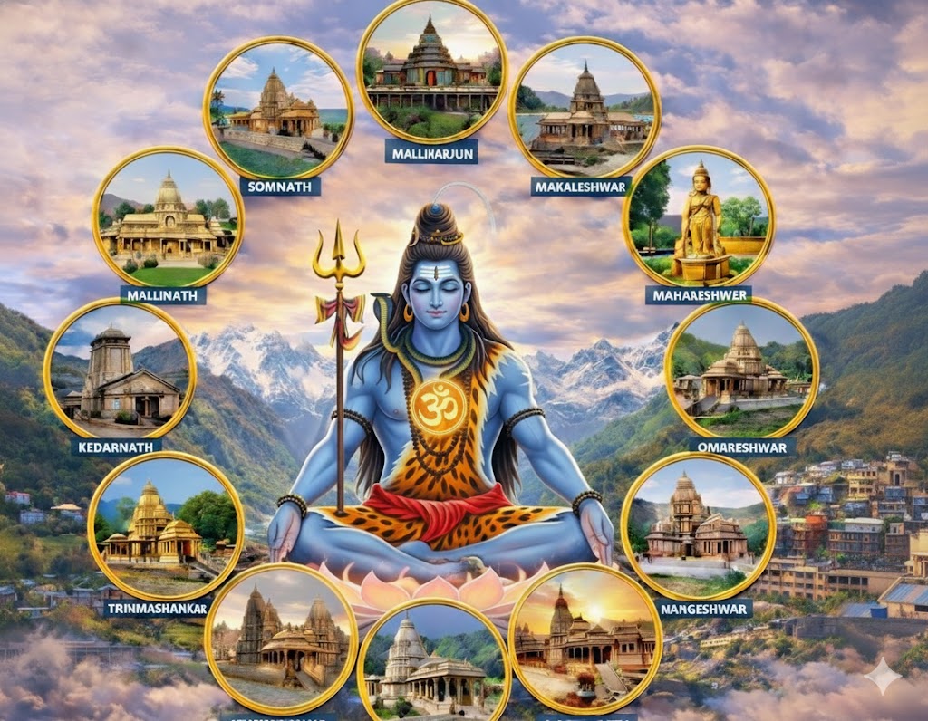 Maha Shivratri Special – Dwadash Jyotirlinga Tirth Kshetra Shiva–Parvati Mahapuja & Rudra Abhishek for Health, Protection, Relationship Balance, Peace, Stability & Shiv–Shakti Blessings