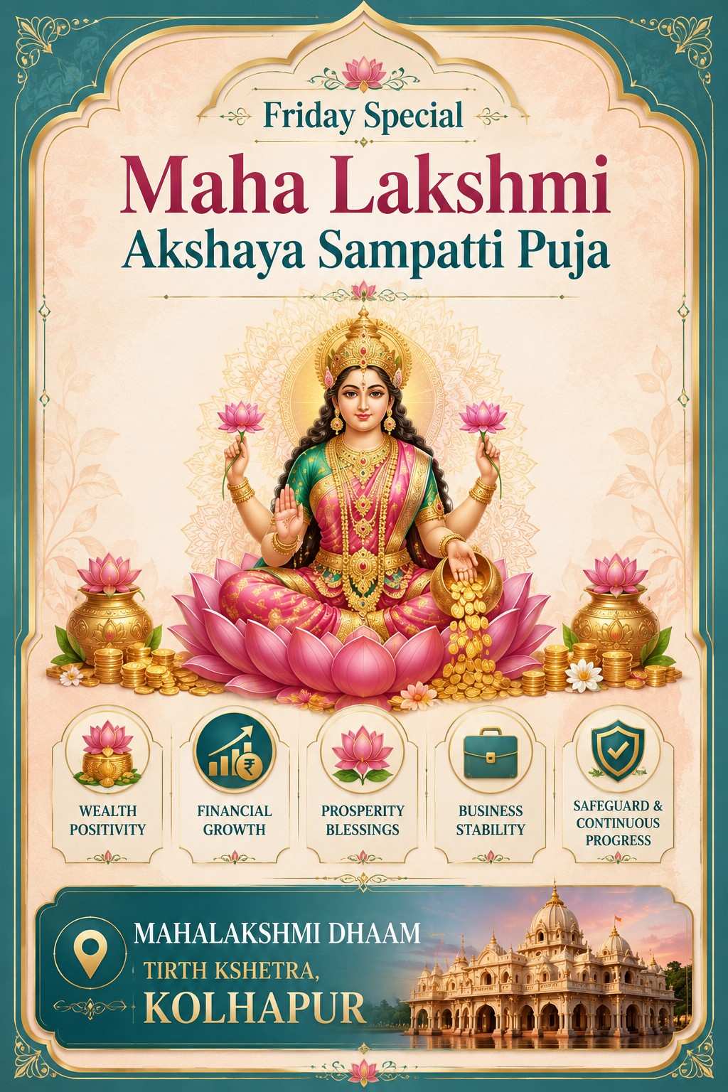 Maha Lakshmi Akshaya Sampatti Puja