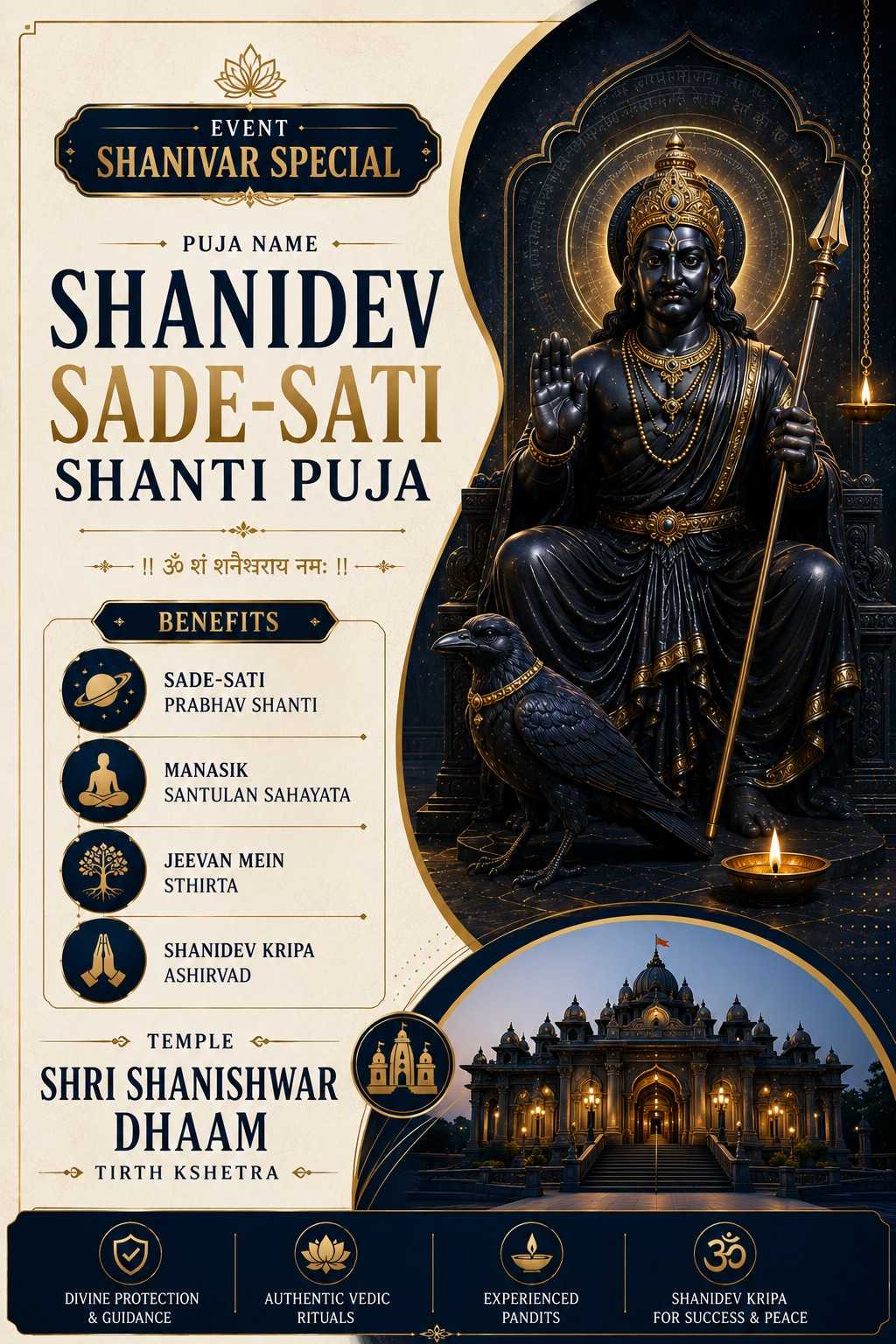 Shanidev Sade-Sati Shanti Puja