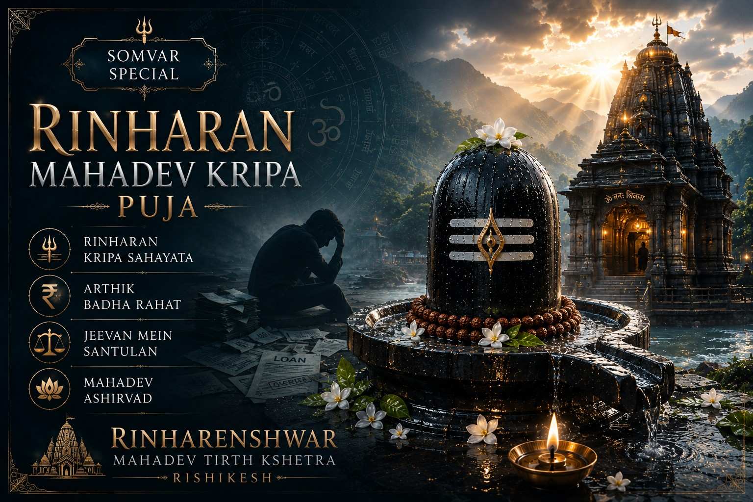 Rin Mukti Rudrabhishek Puja