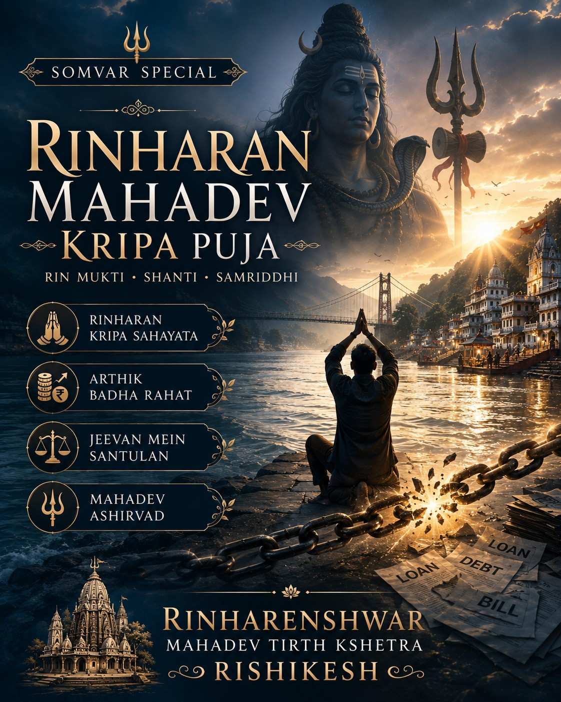 Rinharan Mahadev Kripa Puja