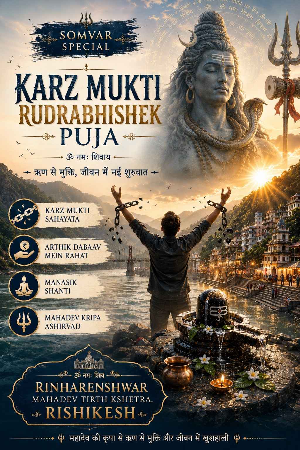 Karz Mukti Rudrabhishek Puja