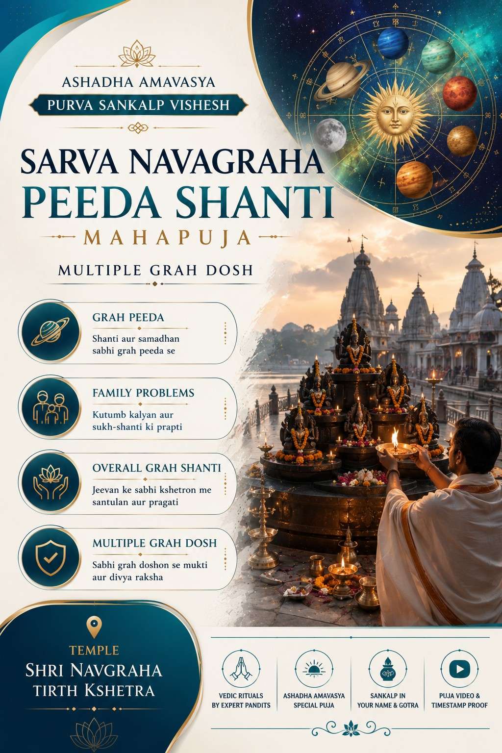 Sarva Navagraha Peeda Shanti Mahapuja