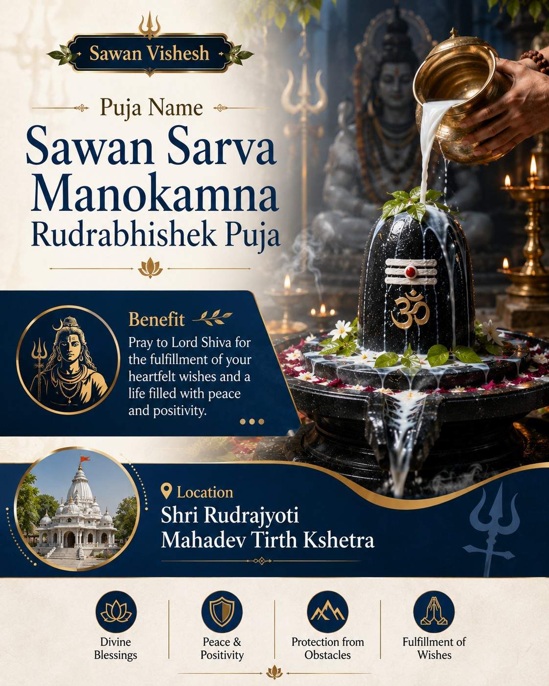 Sawan Sarva Manokamna Rudrabhishek Puja